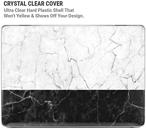 Skinit Case + Skin Compatible with MacBook Pro 15in (2016-19) Originally Designed Marble Split Design