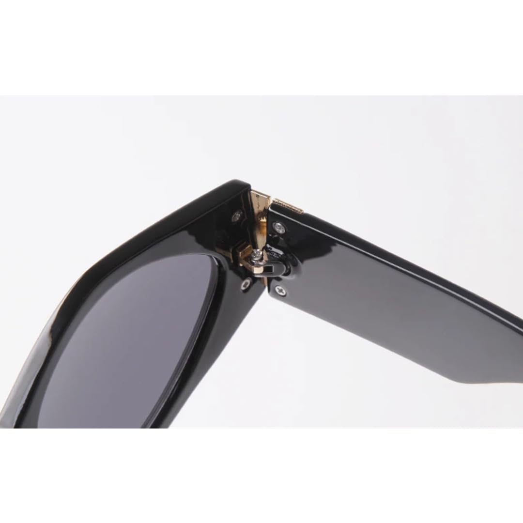 Gafas de sol retro de gran tamaño para mujer, gafas de sol tipo ojo de gato para hombre, UV400