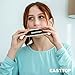 EAST TOP Chromatic Harmonica in C for Adults and Professionals, 12 Hole Mouth Organ with Unique Modern Design as Gift, Ivory Cover ET12 as gift