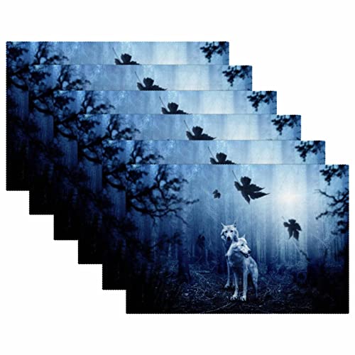 Sets de table antidérapants et résistants à la chaleur lot de 6 - 6