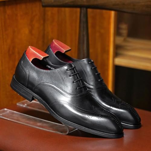 Men's Dress Shoes Oxford Shoes Formal Dress Shoes for Men Business Derby Shoes3