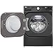 LG 5.2 cu. Ft Stackable Smart Front Load Washer in Black Steel with Steam & Turbowash Technology