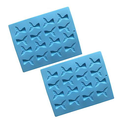 ABOOFAN 2piezas Molde De Silicona Para Fondant Molde De De Pez De De Silicona De Para Decoración De Pasteles De Fondant De Para Manualidades De Para Hacer Figuritas De
