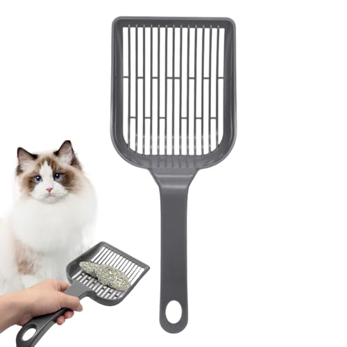 Scoop De Caca De Chat | Paille De Caca De Chaton | Scoop De Litière Ergonomique Gardable | Utilisation À Long Terme | Élimination Efficace De La Touffe | 31.5x12.6x4.8cm | Pour Kitchen Beach RV Park T
