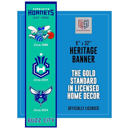 NBA Charlotte Bobcats Heritage Banner