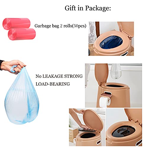 Tiktun TOILET-WITH BLACK ANTI-SLIP LINE Portable Camping Toilet thumb #7
