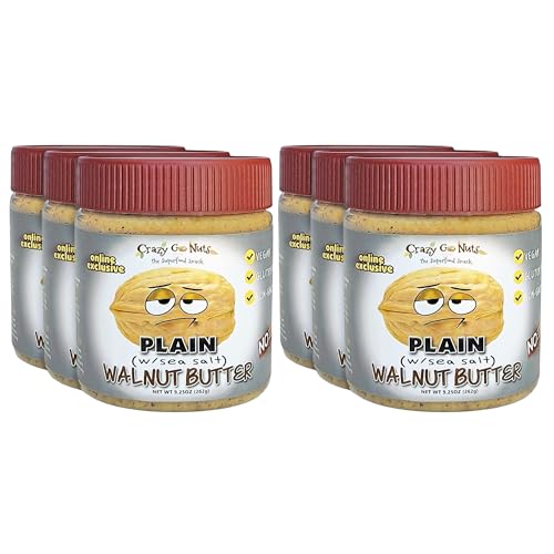 Crazy Go Nuts Walnut Butter - Plain w/Sea Salt -