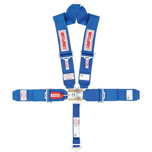 Simpson Racing 29063P Standard Latch & Link Harness (Individual) - 5 Point - SFI 16.1-55