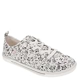 Skechers BOBS from B Cute 2.0-Glam Kitty Women's Slip On, 8 B(M) US, White-Multi