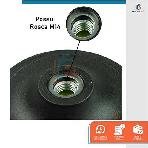 Kit Polimento Para Furadeira com Base 125mm E Boina de Lã 5