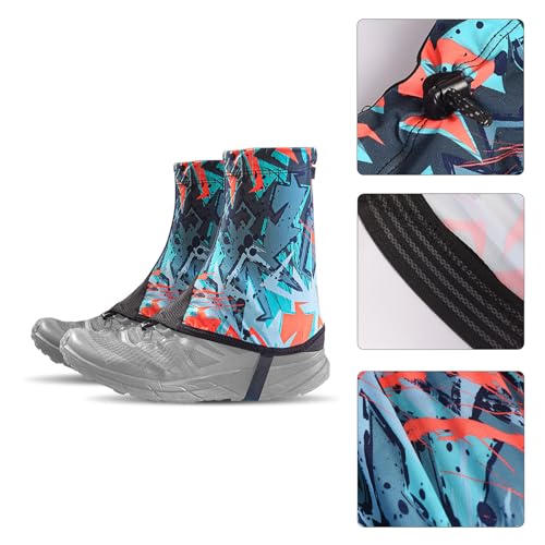 Guêtres de randonnée imperméables anti-sable pour chaussure de trail - 6