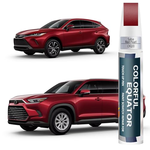 Image of 3Q3 Dark Red /Salsa Red Pearl Touch Up Paint for Toyota, Car Paint Pen Scratch Repair Two-In-One Touch Up Paint, Premium Car Scratch Remover for Deep Scratches