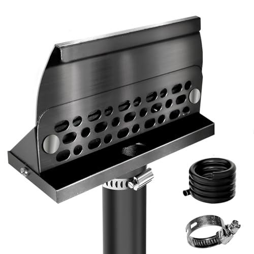 rear grease drainage system for blackstone griddle equipped with enclosed grease catcher funnel blackstone griddle accessory