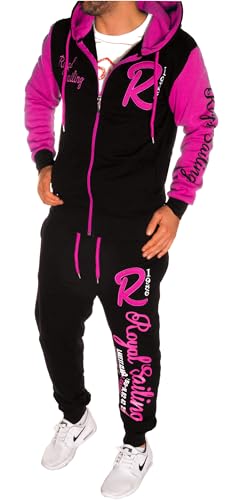 Herren Fitness Jogginganzug Sportanzug Trainingsanzug A. Royal Sailing (6XL, Pink) Herren Fitness Jogginganzug Sportanzug Trainingsanzug A. Royal Sailing (6XL, Pink)