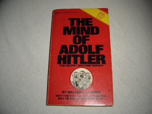 The mind of Adolf Hitler;: The secret wartime r... B0006W3RUM Book Cover