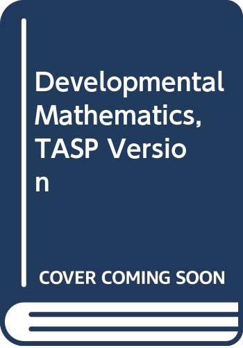 Developmental Mathematics, TASP Version