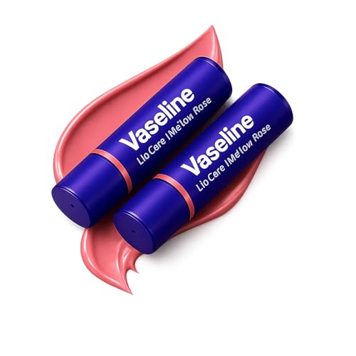 Image of Vaseline Colour+Care Mellow Rose Tinted Lip Balm Stick 3g (Pack of 2)