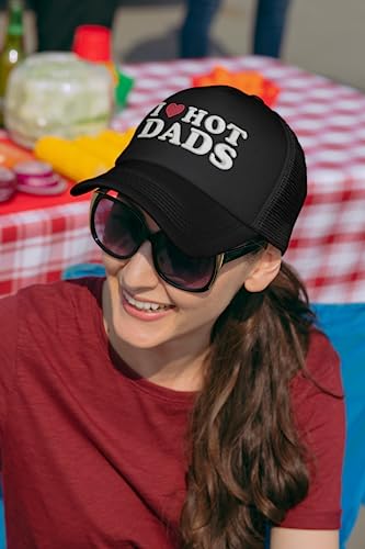 Gorra Trucker Ajustable I Love Hot Dads miniatura 2