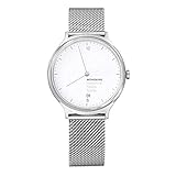 Mondaine Helvetica Light, Reloj de Acero Inoxidable para Hombre y Mujer, MH1.L2210.SM, 38MM