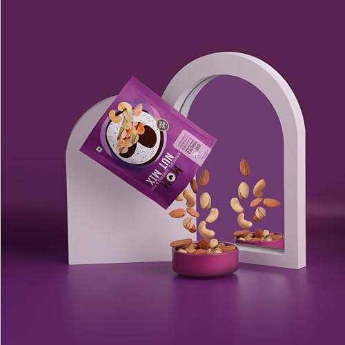 Image of MOM - Meal of the Moment, Roasted Nut Mix, 46g (Pack of 4) - Rich source of fiber | High in Protein | Smart Snack | Dry Fruit