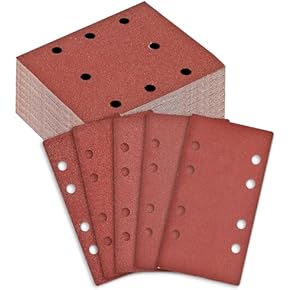 Disc Rood Schuurpapier 200 Stuks 1in 25mm Terug Massaal Vocht
