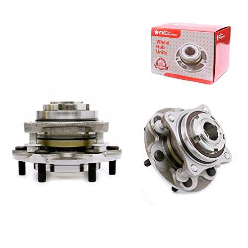 FKG 515040 (2WD Only) Front Wheel Bearing Hub Assembly - Fit for 05-19 Toyota Tacoma, 4Runner, FJ Cruiser, Hilux; Set of 2