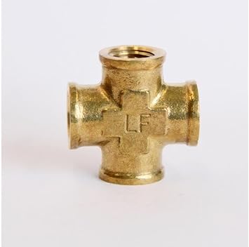 Homeplus+ 6jc120810701052 Pipe Cross, 1/4 Inch