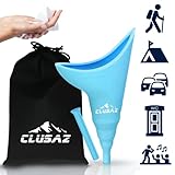 💘COMPACTO Y DISCRETO: El dispositivo para orinar es pequeño, ligero y plegable para que puedas llevarlo cuando vayas de camping, de viaje o a un baño público. Enróllelo y colóquelo en la bolsa con cordón para mantenerlo limpio y fuera de la vista en su bolso, bolsillo o mochila. Es completamente reutilizable y recupera su forma cuando necesitas utilizarla.
