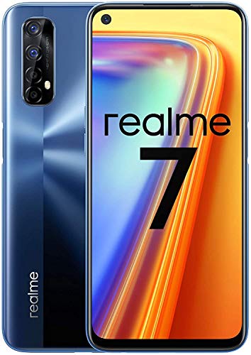 Image of realme 7 - Smartphone 64GB, 6GB RAM, Dual Sim, Mist Blue