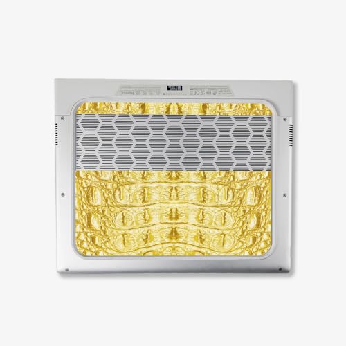 Image of MightySkins Skin Compatible with Alienware X14 R2 (2023) Full Wrap Kit - Golden Croc | Protective, Durable, and Unique Vinyl Decal wrap Cover | Easy to Apply & Change Styles | Made in The USA