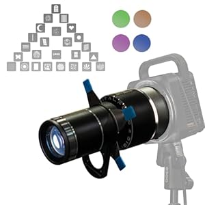 DF DIGITALFOTO FS-100LENS PRO Gobo Projektor Set