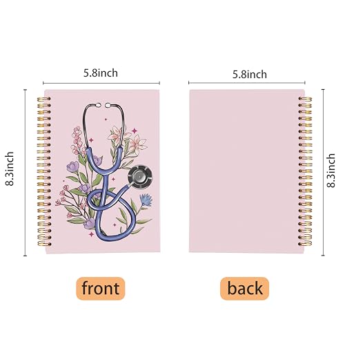 Carnet médical stéthoscope et carnet de notes pour médecin
