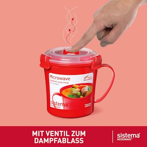 Sistema Mikrowellen-Behälter | Mikrowellen-SuppentassePorridge-Schale & Nudel-Schale… – Ansicht 3