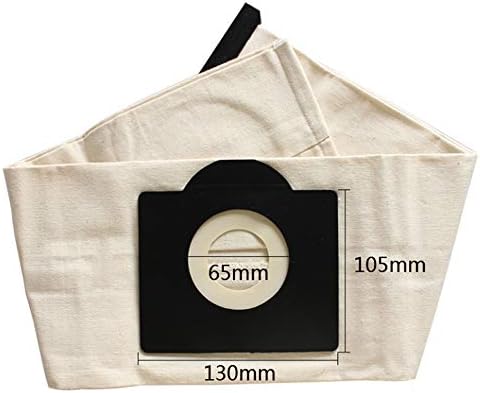 WuYan 2Pcs Washable Vacuum Cleaner Bag for Rowenta for Karcher HR6675WD3 MV3 SE4001 A2299 K2201 F K2150 Vacuum Cleaner Dust Bags