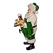 Kurt Adler 10.5-Inch Fabrich‚? Musical Irish Chef Santa