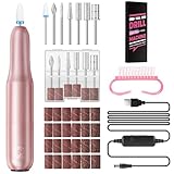 PEACECOLOR ネイルマシン 電動ネイルマシン 7PCネイルビット付け 電動爪やすり ネイルオフマシーン ネイルケア 爪磨き 甘皮処理 角質除去 ジェルネイル オフ ネイルドリル セルフネイル プロ用 初心者