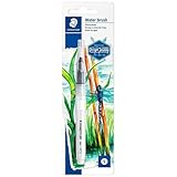Staedtler Pincel de água recarregável, para efeitos de aquarela e mistura, perfeito para pintura e coloração, 949 BK-1-C