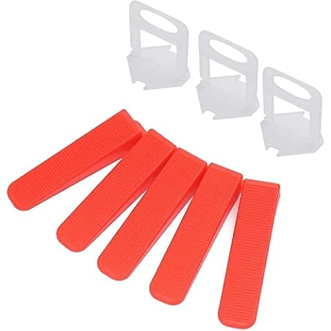 TOPWAY Tile Leveling System 400pcs Pack 3mm Levelers Spacers for Building Walls Floors Cover