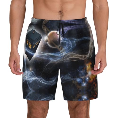 Maillot de bain homme ciel étoilé à compression | Séchage rapide