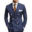 Navy Blue-gold