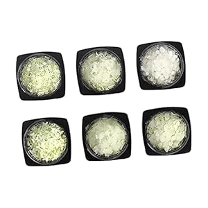 PACKOVE Glitzer Pailletten Nagelsticker