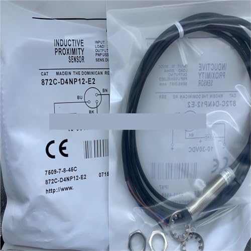 Sensor 872C-N8NN12-E2 inductivo con salida NPN para control de movimiento 4