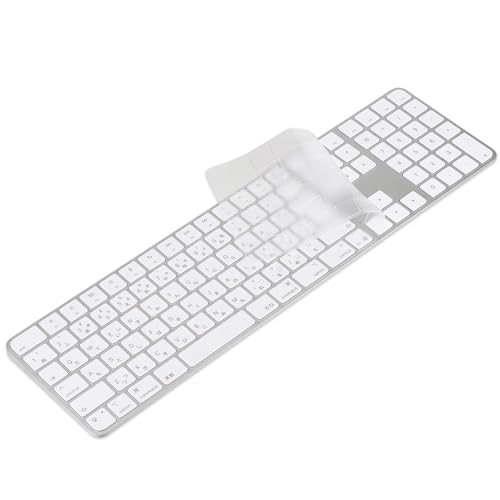 �y2024�N M4�`�b�v�z�L�[�{�[�h�J�o�[ for iMac Magic Keyboard ���{��z��JIS (Touch ID����, �e���L�[�t��, A3119), 2024�N���� 24�C���` M4�`�b�v iMac Magic Keyboard �p, ��