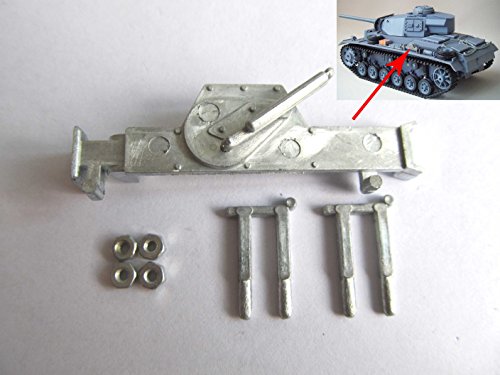 Mato Metal Lifting Jack with Fixer for 1/16 1:16 RC Panzer III IIIH Stug III Tank