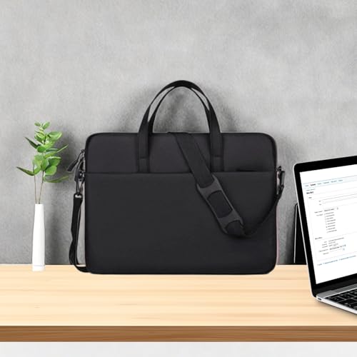 Bolso Mensajero Resistente al Agua 14.96" Negro miniatura 1