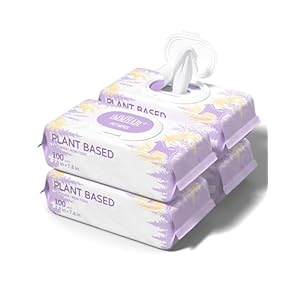 Dog Wipes for Paws and Butt Plant Based Hypoallergenic Pets Cleansing & Deodorizing Anal Gland Hygienic Puppy Wipes for Dogs Face and Body Wipes Cleaning Fur Doggie Wipes Doggy Wipes (Lavender)