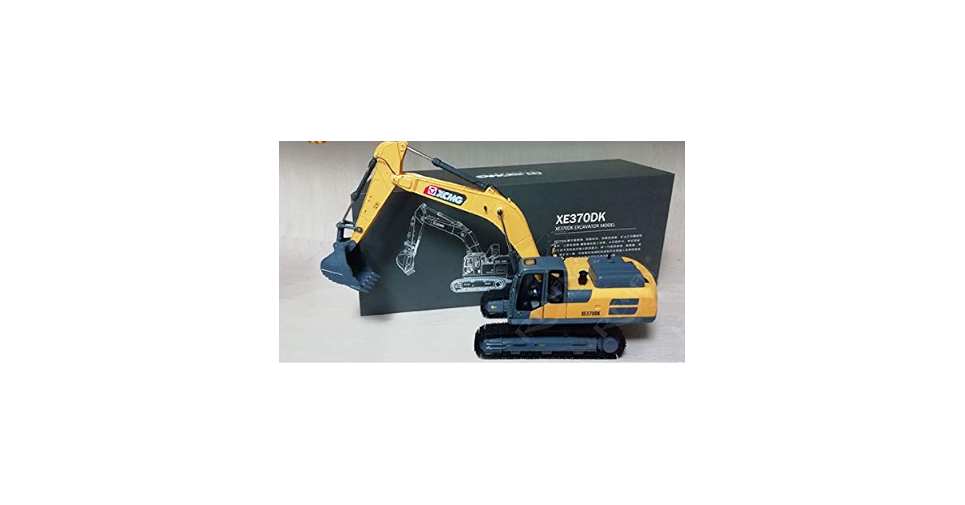 ミニカー 1/30 XCMG XE370DK 新型油圧ショベルカー 1/30 Scale XCMG XE370DK Hydraulic Excavator Diecast Model