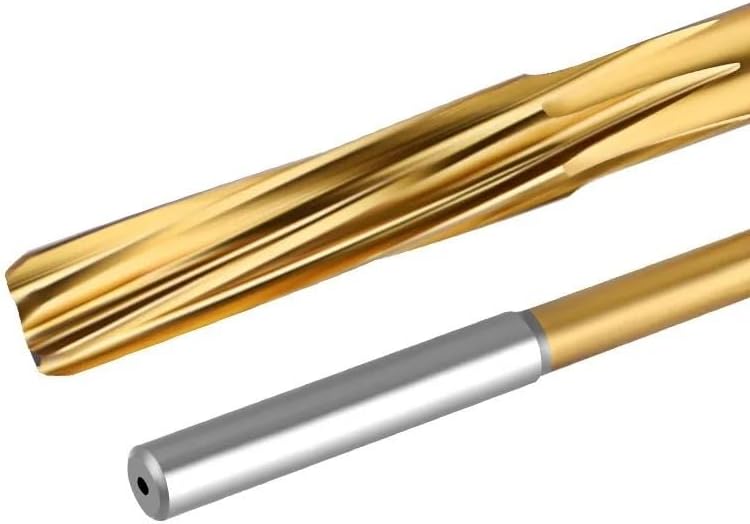 HSS-CO Helical Titanium Plated Stainless Steel Straight Shank Reamer 3-20(D16x52CxH7)