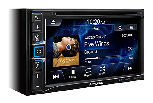 ALPINE INE-W611D Car Radio, Multimedia, Colour Black, 2 DIN