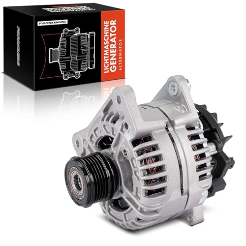 Frankberg Générateur d'alternateur Compatible avec Clio III BR0/1 CR0/1 1.4L-1.6L 2005-2014 Clio III Grandtour KR0/1 1.4L-1.6L 2007-2012 Modus/Grand Modus...